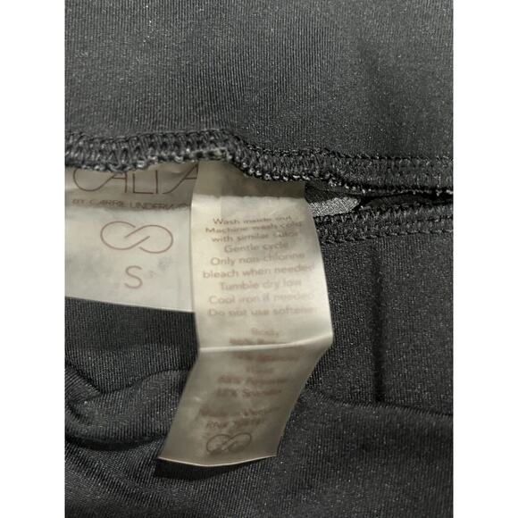 Calia by Carrie Underwood Anywhere Gray Capri Fold Over Waist Sz Small - Picture 7 of 9